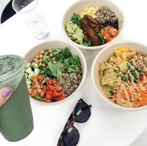 salads for days! at The Daily Dose in Bradenton