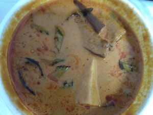 Vegetable curry at Warung Ijo in Central Singapore