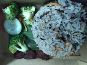 Kampong fried rice at Warung Ijo in Central Singapore