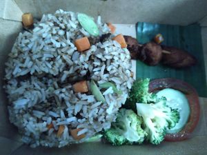 Petai fried rice at Warung Ijo in Central Singapore