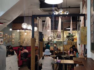 Interior at Warung Ijo in Central Singapore
