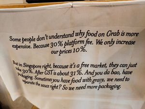 Not easy.... at Warung Ijo in Central Singapore