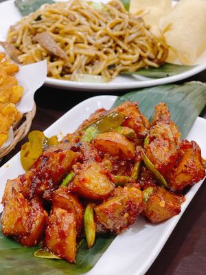 Sambal Goreng Kentang $10.90 at Warung Ijo in Central Singapore