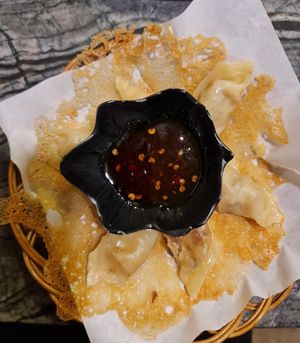 Deep Fried Gyoza ~ 29/6/22 at Warung Ijo in Central Singapore