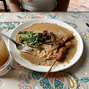 Satay Behoon (vegan)  at Warung Ijo in Central Singapore