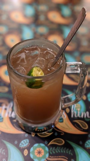 Iced Sour Plum Lime at Warung Ijo in Central Singapore