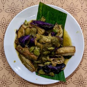 Petai Terong Cabe Ijo at Warung Ijo in Central Singapore