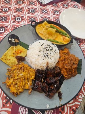 Nasi Padang ~ 5/12/23 at Warung Ijo in Central Singapore