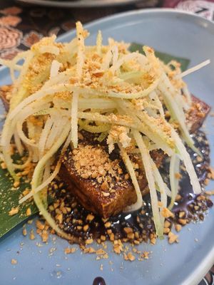 Ijo BBQ Tofu ~ 5/12/23 at Warung Ijo in Central Singapore