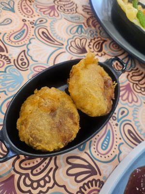 Perkedel ~ 6/1/24 at Warung Ijo in Central Singapore