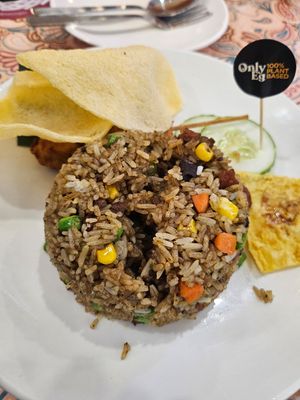 Spam fried rice ~ 6/1/24 at Warung Ijo in Central Singapore