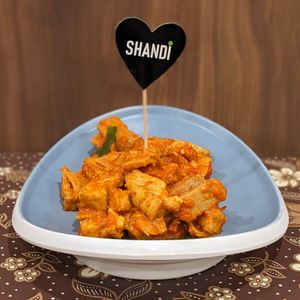 Vegan Red Shandi at Warung Ijo in Central Singapore