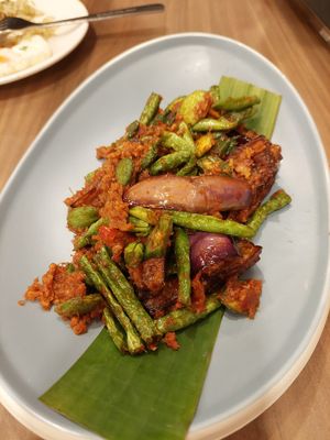 Vegetable King at Warung Ijo in Central Singapore