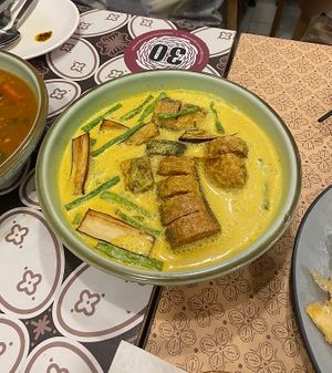 gulai fish  at Warung Ijo in Central Singapore