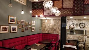 restaurant interior  at Warung Ijo in Central Singapore