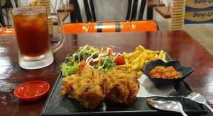 VFC set at Warung Ijo in Central Singapore