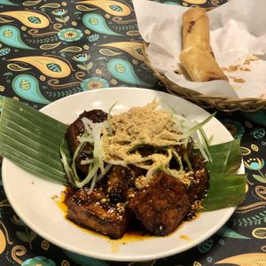 BBQ tofu at Warung Ijo in Central Singapore