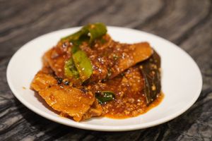 Asam Fish at Warung Ijo in Central Singapore