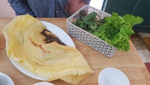 Pancake at Huong Viet in Ho Chi Minh City