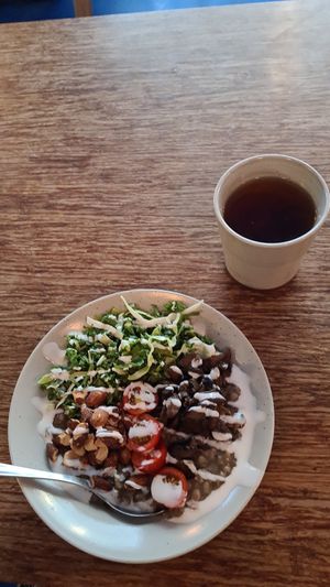 Mushroom Barly-Otto Bowl at GRØD - Vesterbrogade in Copenhagen
