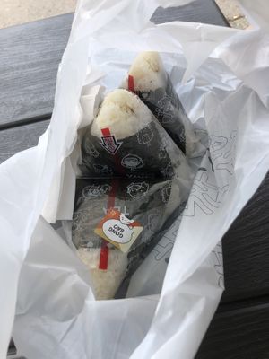 Rice balls  at Yaya Tea in Chapel Hill