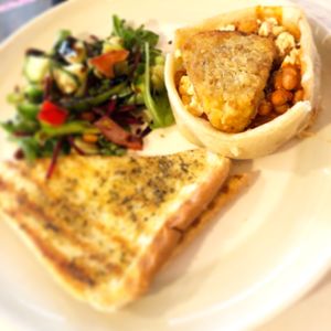 Breakfast pie at Serendipities in Dundee
