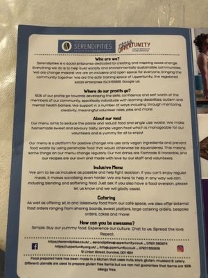 About at Serendipities in Dundee