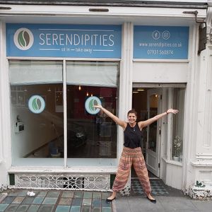Hello at Serendipities in Dundee