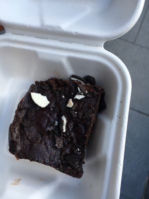 Oreo tiffin - picture doesn’t do it justice but ate it before I could take another 😋 at Serendipities in Dundee