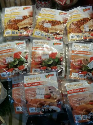 Vegan cheeses at Red Earth in Mullingar