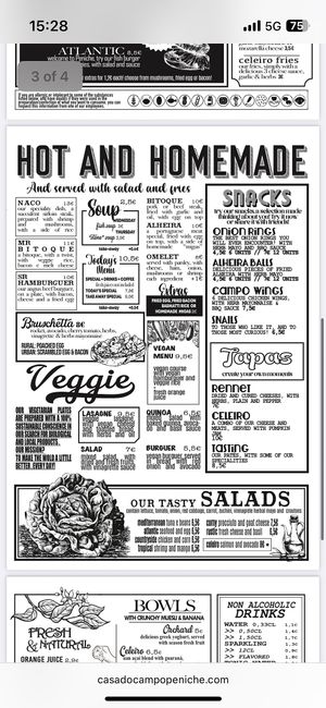   at Celeiro Cafe in Peniche