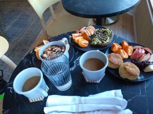 Breakfast including avocado toast, biscuits and a sweet potato bowl at Dreamers by DW in Wilmington