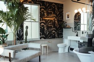 Bathroom - The Romantic Suite at Dreamers by DW in Wilmington