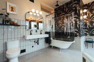 Bathroom - The Romantic Suite at Dreamers by DW in Wilmington