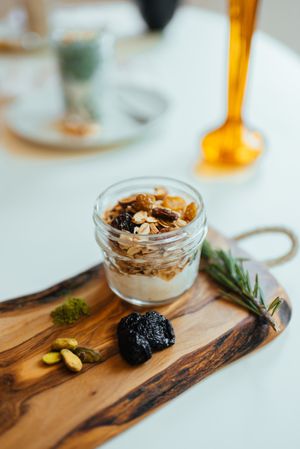 Gluten Free, Diary Free Granola - Vegan Breakfast at Dreamers by DW in Wilmington