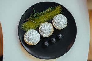 Matcha Green Tea Muffins - Vegan Breakfast at Dreamers by DW in Wilmington