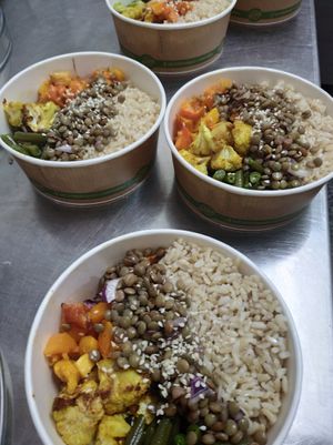 Buddha bowls at Tika Tika in La Spezia
