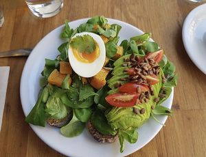 Toast at Ob-La-Di in Paris