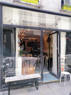 Entrance at Ob-La-Di in Paris