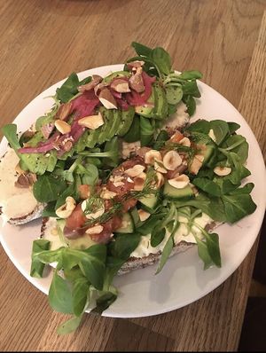 Toast at Ob-La-Di in Paris