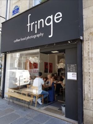 Outside at Ob-La-Di in Paris