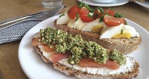 Toast at Ob-La-Di in Paris