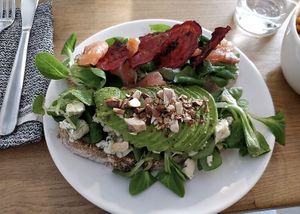 Toast at Ob-La-Di in Paris