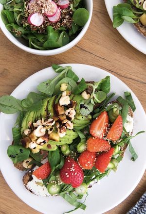 Toast at Ob-La-Di in Paris