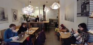 Inside at Ob-La-Di in Paris