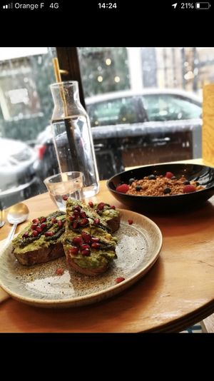 Toast at Ob-La-Di in Paris