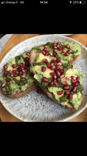 Toast at Ob-La-Di in Paris