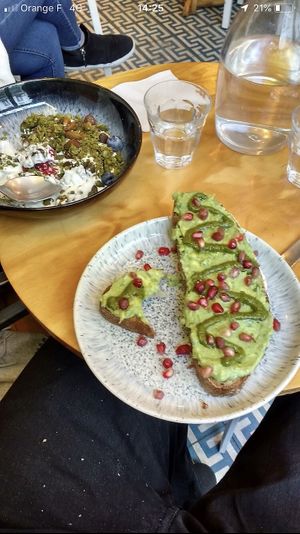 Toast at Ob-La-Di in Paris