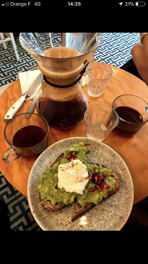 Toast at Ob-La-Di in Paris