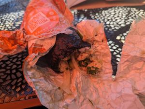 Sweet Shoyu Tofu burrito at Pokeworks in Mountain View